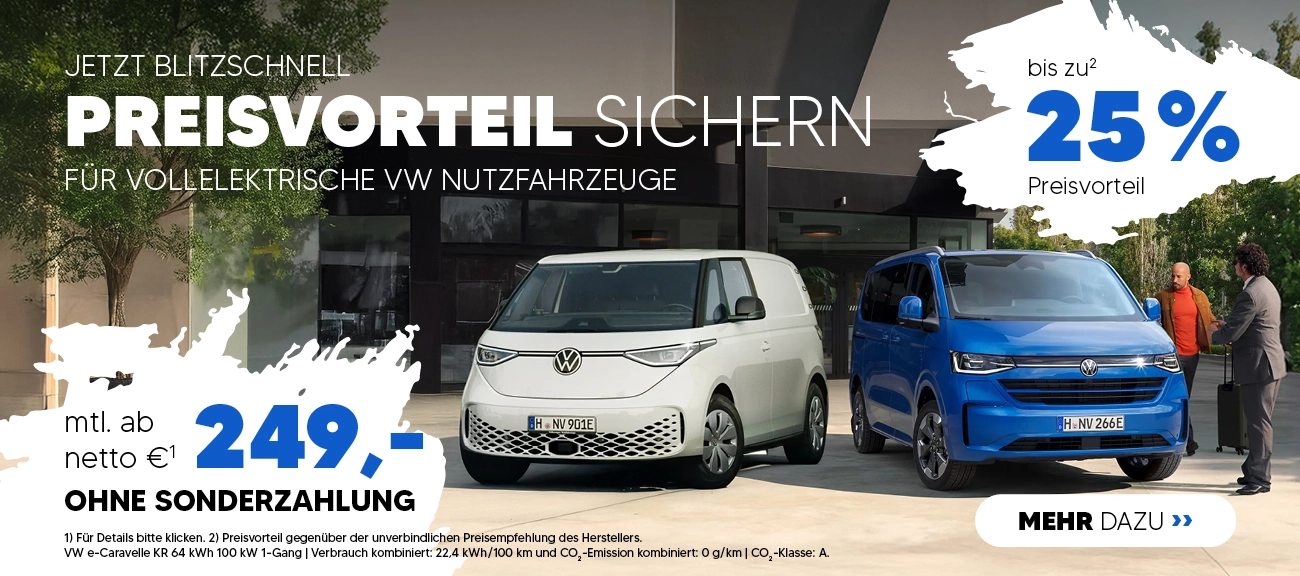 VW e-Nutzfahrzeug Angebote