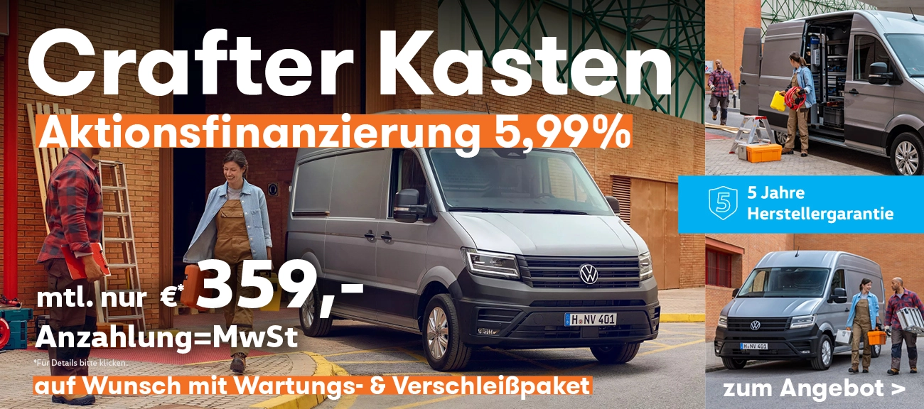 Crafter Kasten Gewerbeangebot